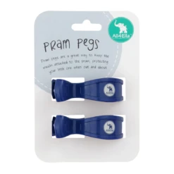 Pram Pegs 2 Pack - Navy