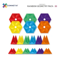 Connetix Rainbow Geometry Pack (30 Pc) -Toys And Tale Store 123 40d3a33c c935 4e7a a4c0 d3c8738890df
