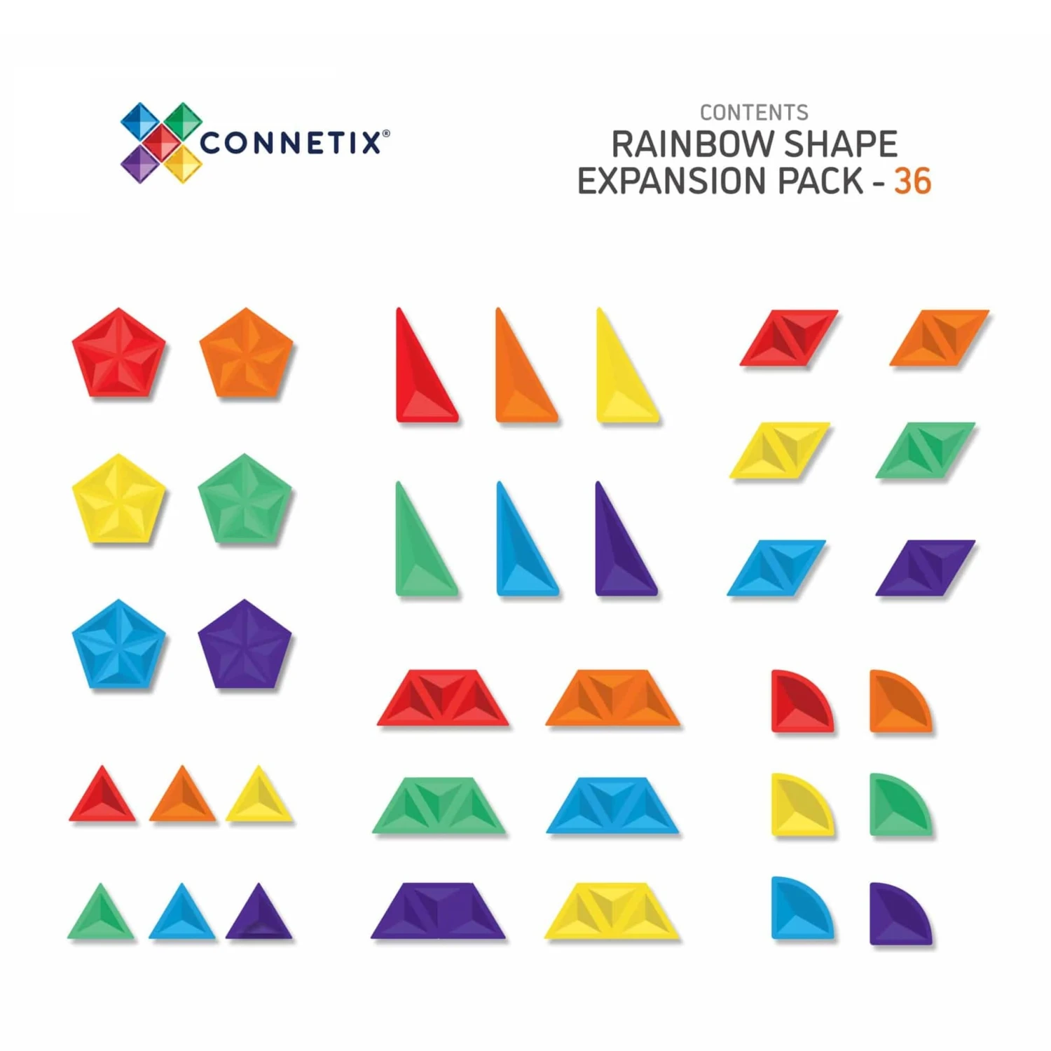 Connetix Rainbow Shape Expansion Pack (36 pc) Connetix Rainbow Shape Expansion Pack (36 Pc) -Toys And Tale Store 15 0c74cae1 ab07 46c1 8292 fd93fad8bf32