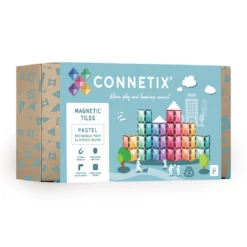 Connetix Pastel Rectangle Pack (24 Pc)