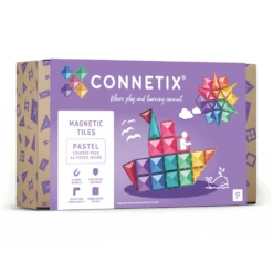 Connetix Pastel Starter Pack (64 Pc)
