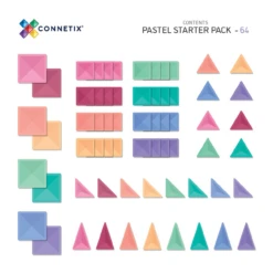 Connetix Pastel Starter Pack (64 Pc) -Toys And Tale Store 2 22499680 f516 4b74 9382 30978eb6b4b3