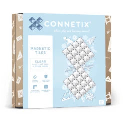 Connetix Clear Base Plate Pack (2 Pc)