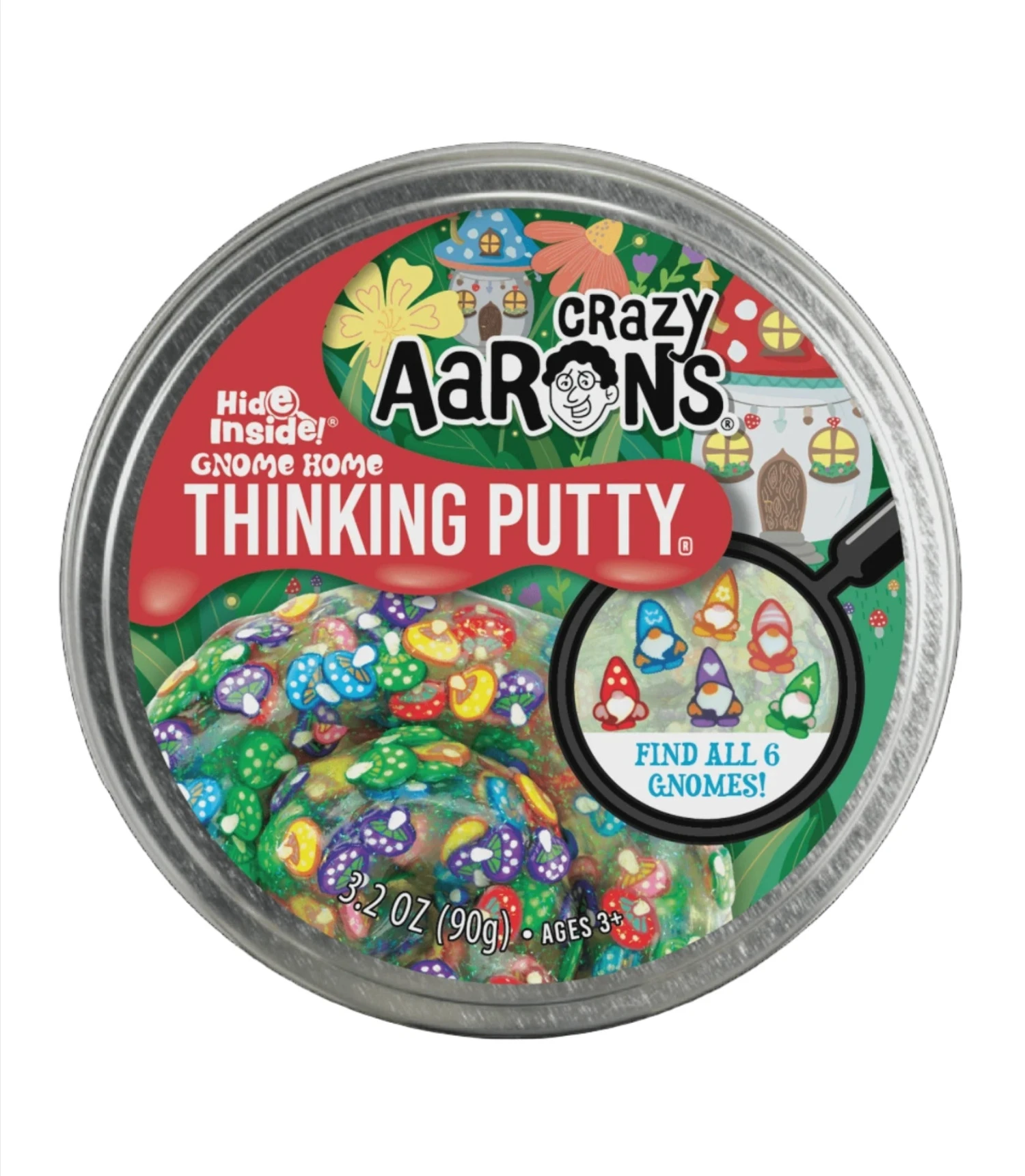 Thinking Putty Gnome Home Thinking Putty Gnome Home -Toys And Tale Store 4inHI GnomeHome Tin