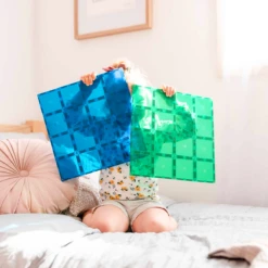Connetix Blue And Green Base Plate Pack (2 Pc) -Toys And Tale Store 54 2e05c4aa dd10 4cba ab78 ce0a33ff8daa
