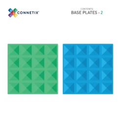 Connetix Blue And Green Base Plate Pack (2 Pc) -Toys And Tale Store 55 cce6c35c 459a 499a 86a7 102f58eacc42