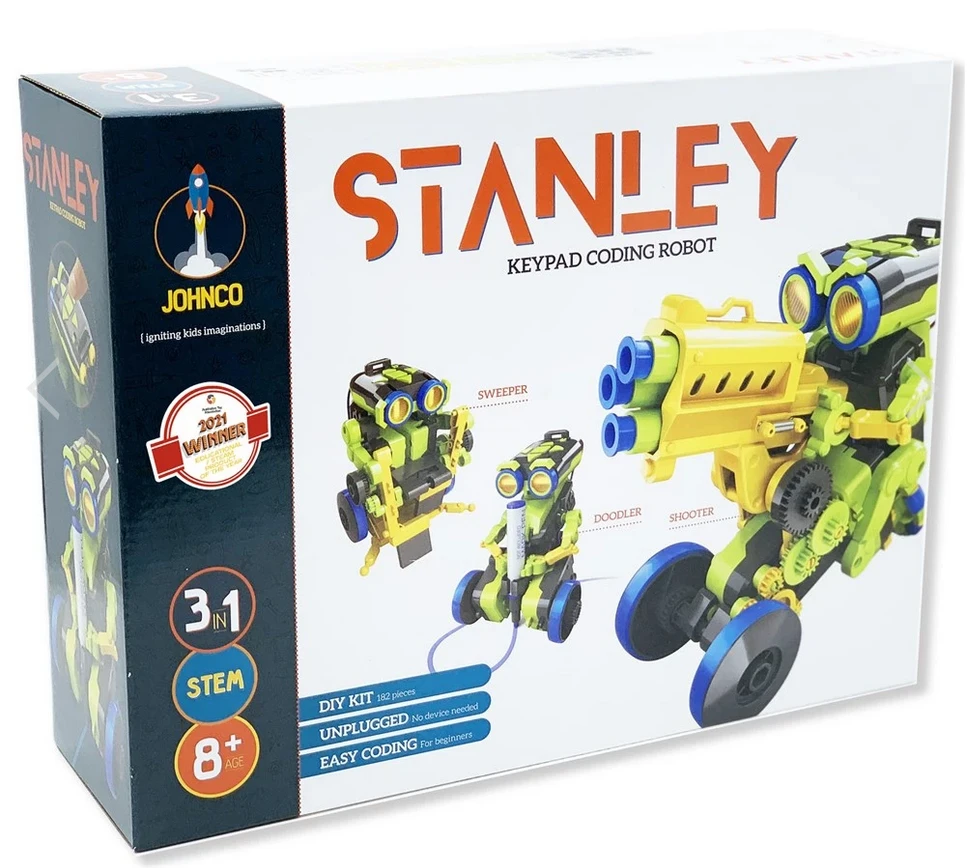 3 in 1 Stanley Keypad Coding Robot 3 In 1 Stanley Keypad Coding Robot -Toys And Tale Store 706429e939baf45858093e1441e256d8da493f5a