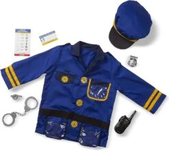 Melissa & Doug Police Officer Role Play Costume Set
