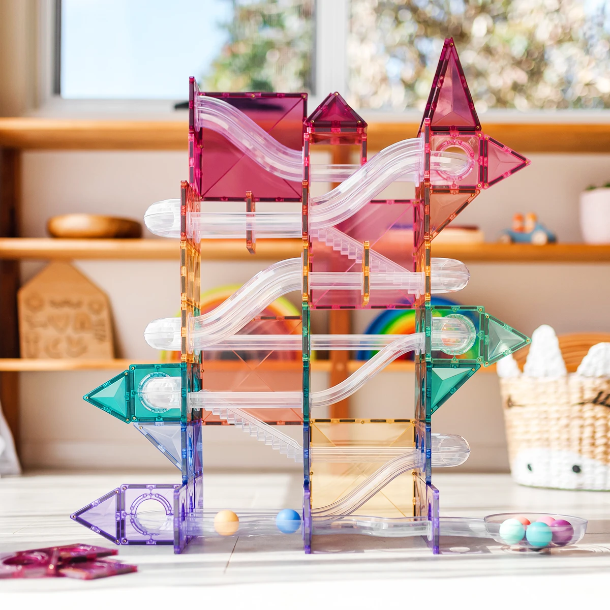 Connetix Pastel Ball Run (106 pc) Connetix Pastel Ball Run (106 Pc) -Toys And Tale Store 83 1c7163e9 46e1 4ee5 af3c b76bae4caa4b