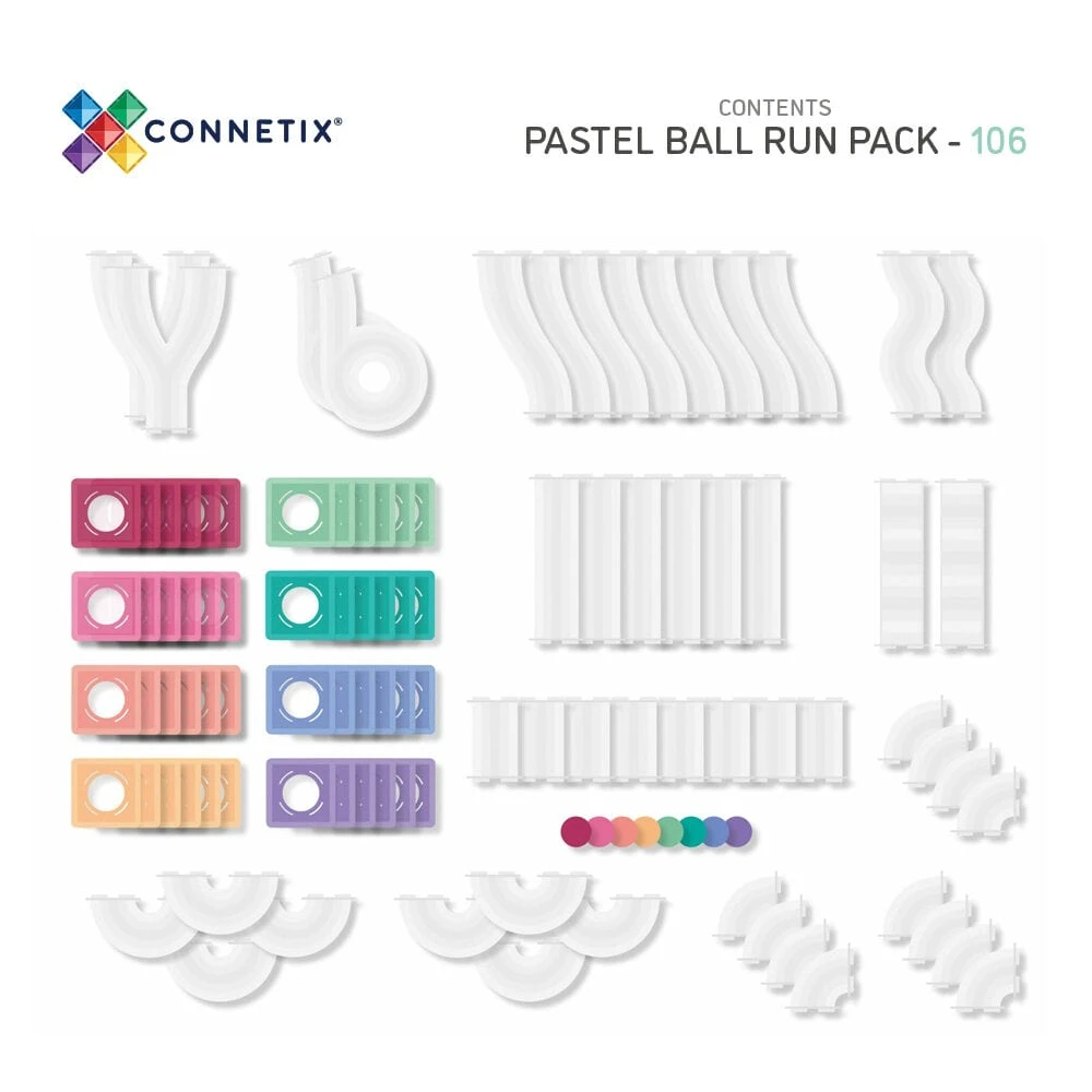 Connetix Pastel Ball Run (106 pc) Connetix Pastel Ball Run (106 Pc) -Toys And Tale Store 86 c56a669d 1688 415b bfe7 8476aa9321fc