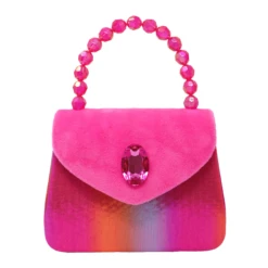 Pink Gemstone Handbag