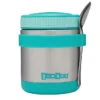 Zuppa Insulated Food Jar With Spoon 1 Zuppa Insulated Food Jar With Spoon -Toys And Tale Store Caicos Aqua w spoon front