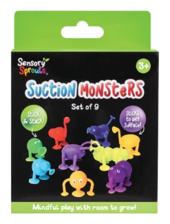 Suction Monsters Set Of 9
