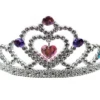 Silver Tiara With Rainbow Hearts -Toys And Tale Store FA308