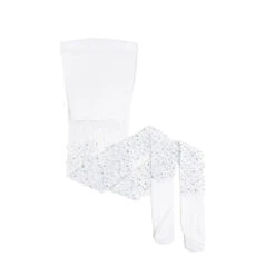 Great Pretenders White Rhinestone Tights
