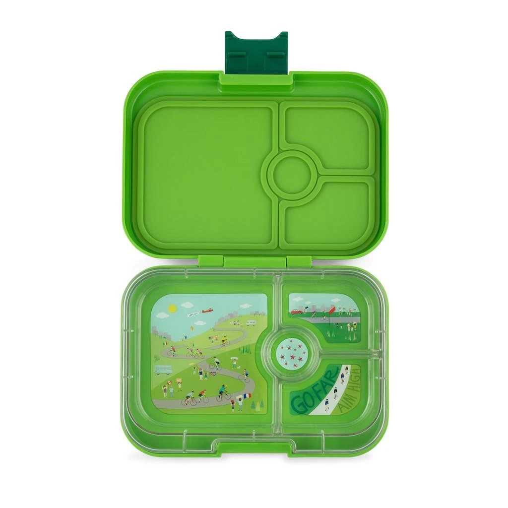 Yumbox Panino - Bike Race Tray Yumbox Panino - Bike Race Tray -Toys And Tale Store Go Green Panino Bike Race Open 1024x1024 2x 6340e908 03e7 4ad6 85d1 7585aee54f9c
