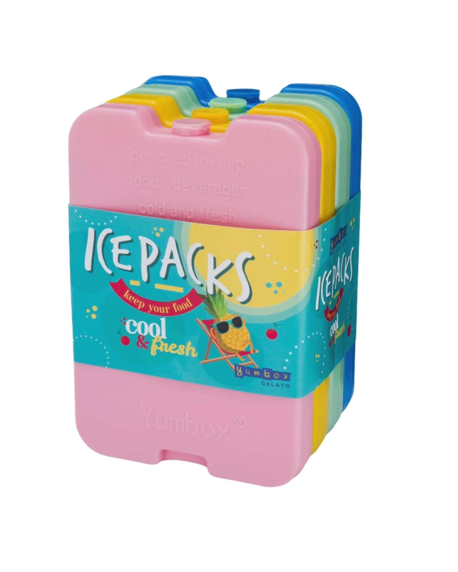 Yumbox Ice Pack - Set of 4 Yumbox Ice Pack - Set Of 4 -Toys And Tale Store Ice Pack 2 set
