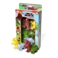 Mini Magnetic Mix Or Match Dinosaurs - Set 1