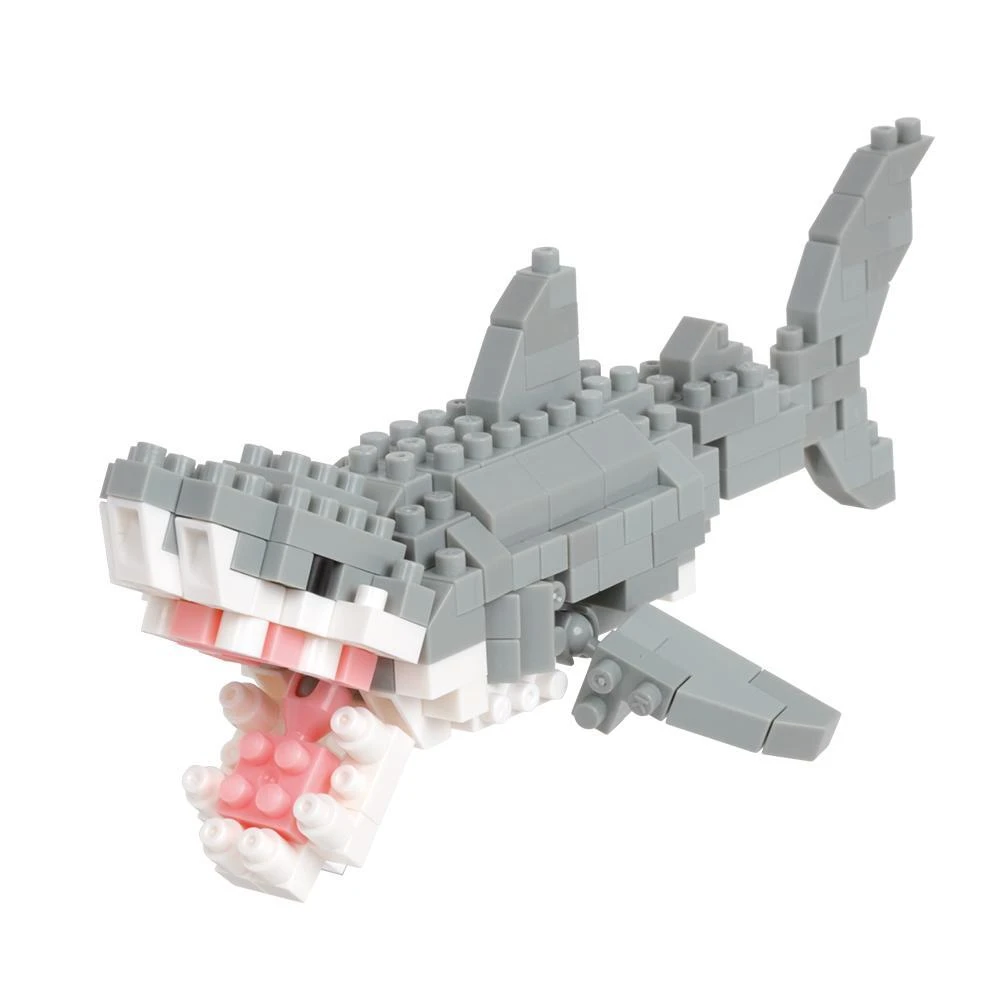 Nanoblock- Great White Shark Nanoblock- Great White Shark -Toys And Tale Store NBC 332