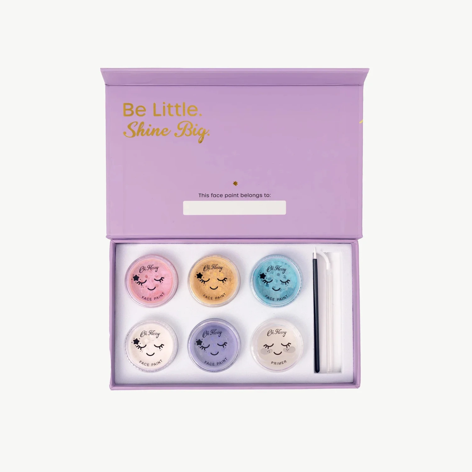 Oh Flossy Magic Garden Face Paint Set Oh Flossy Magic Garden Face Paint Set -Toys And Tale Store Oh Flossy Kids Natural Makeup Magic Forest Face Paint Set Open