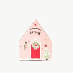 Oh Flossy Christmas House Eyeshadow Set -Toys And Tale Store Oh Flossy Natural Kids Makeup Christmas house front box