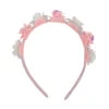 Mermaid Flower Headband -Toys And Tale Store Pink Poppy Mermaid Flower Headband