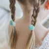 Button Hair Ties