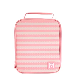 MontiiCo Large Insulated Lunch Bag - Ripple Camelia