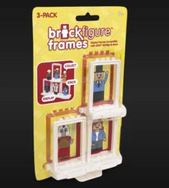 Brick Figure Frames For LEGO Minifigures (3 Pack)
