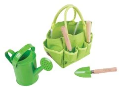 Small Tote Bag With Garden Tools