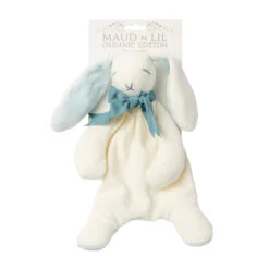 Unboxed Comforter - Bunny -Toys And Tale Store bunny organic soft toy comforter baby gift hangcard white blue 0638302222334 Maud N Lil 720x b9f708d5 7c3f 465f ac37 83e616604350