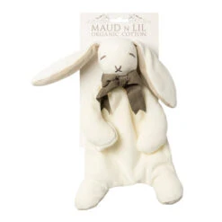 Unboxed Comforter - Bunny -Toys And Tale Store bunny organic soft toy comforter baby gift hangcard white grey packaged 0638302222327 Maud N Lil 720x 4e049831 6641 4bdf 9bf9 0cfe80e077a1