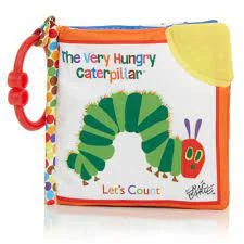 The Very Hungry Caterpillar Let's Count Clip On Teether Book