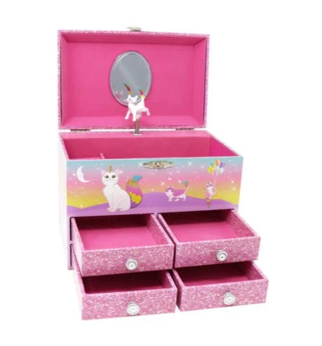 Caticorn Dreams Medium Jewellery Box Caticorn Dreams Medium Jewellery Box -Toys And Tale Store caticorn2