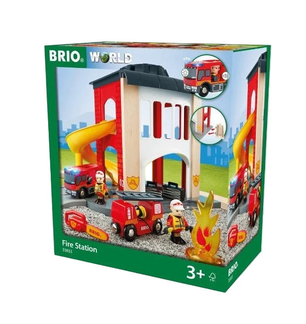 Fire Station 33833 Brio Fire Station 33833 -Toys And Tale Store firestation