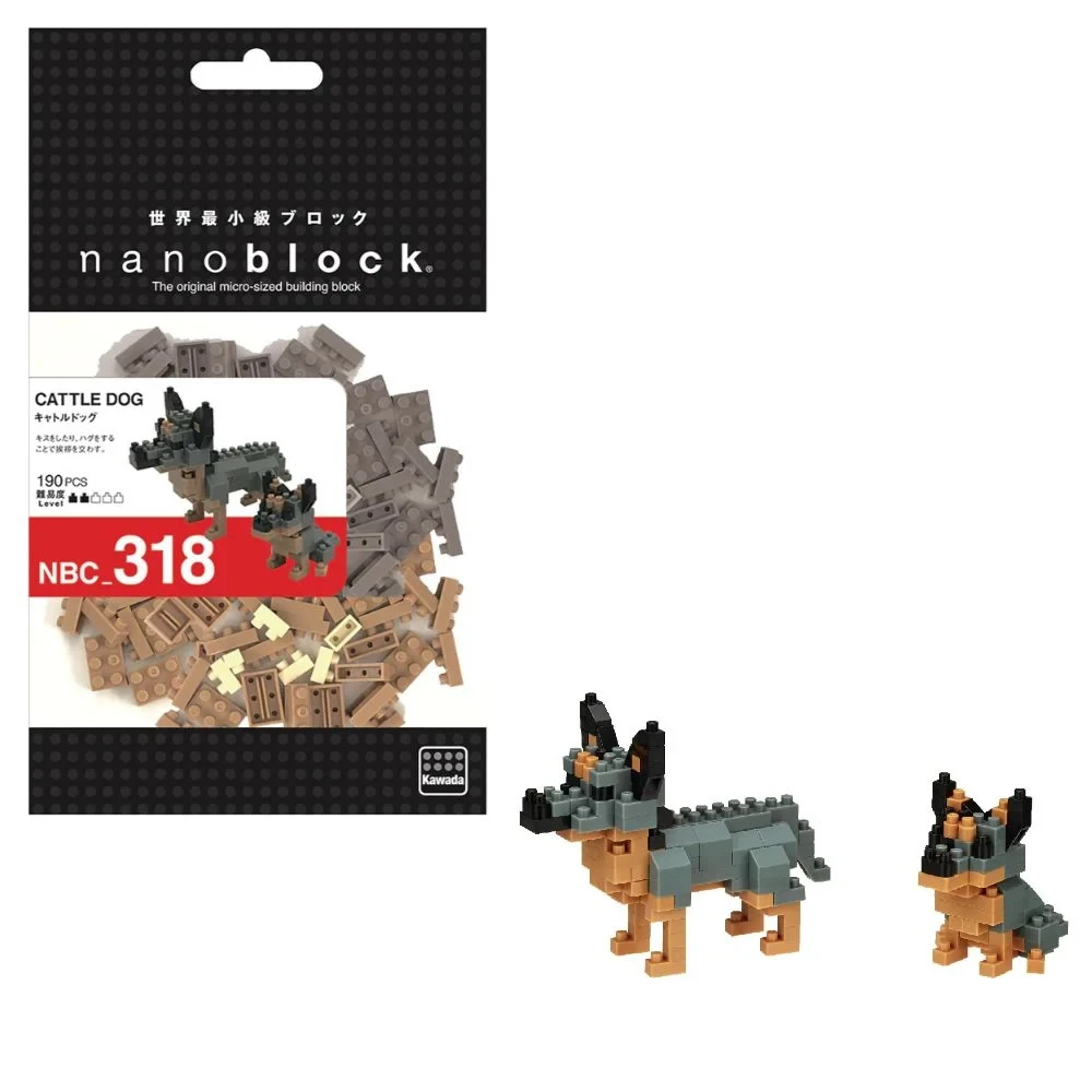 Nanoblock-Cattle Dogs Nanoblock-Cattle Dogs -Toys And Tale Store nanoblock cattle dogs 1