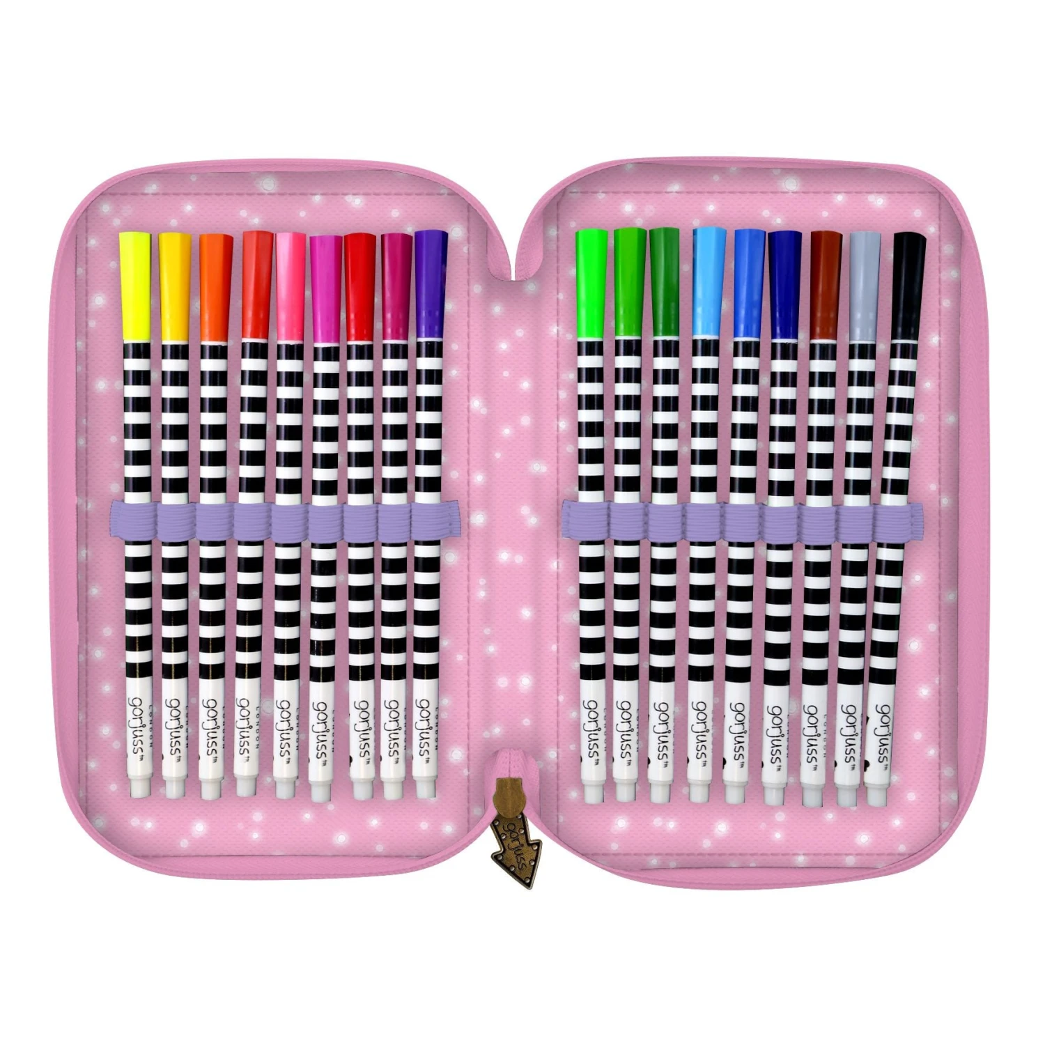 Gorjuss Triple Zip Filled Pencil Case Gorjuss Triple Zip Filled Pencil Case -Toys And Tale Store ojOH2B5A