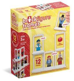 Brick Figure Frames For LEGO Minifigures (12 Pack)