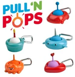 Blue Orange Pull 'N' Pops