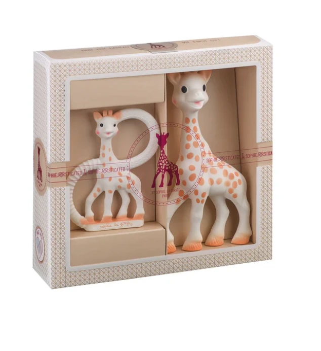 Sophie - Sophisticated The teether Set Sophie La Girafe Sophie - Sophisticated The Teether Set -Toys And Tale Store sophie white